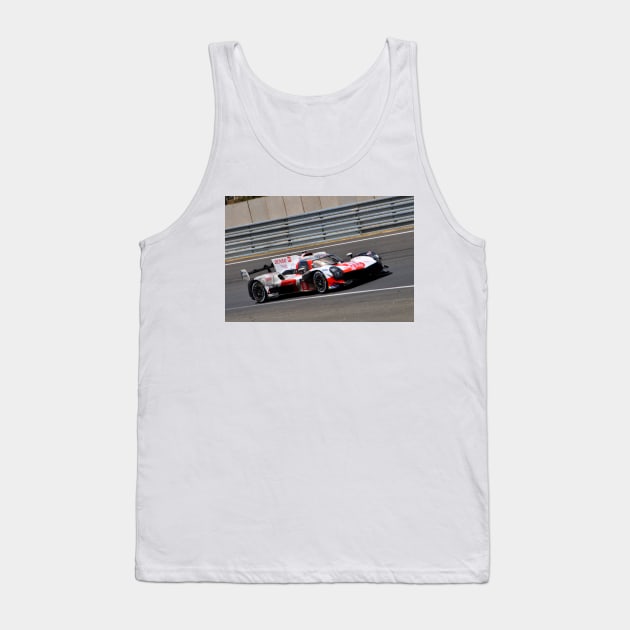 Toyota GR010 Hybrid no8 24 Hours of Le Mans 2023 Tank Top by AndyEvansPhotos